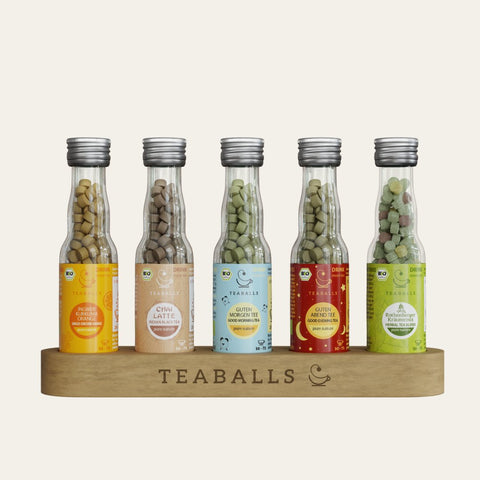 TEABALLS Pure Nature Tee Geschenkset, a gift set of natural teas