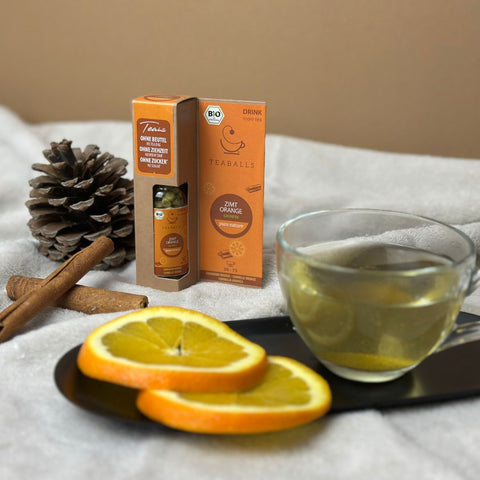 TEABALLS BIO ZIMT ORANGE - Gesunder Tee für Diabetiker