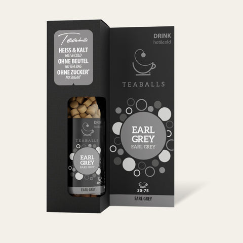  TEABALLS - Teeinnovation, a unique and innovative way to enjoy Earl Grey tea as a refreshing beverage